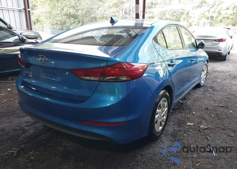 2017 Hyundai Elantra Se z USA, uszkodzony, nr VIN 5NPD74LFXHH209586